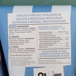 Malm&ouml; ekologinen suklaa 90g